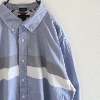 トミーヒルフィガー(TOMMY HILFIGER)のUS トミーヒルフィガー ライン BD シャツ L(シャツ)