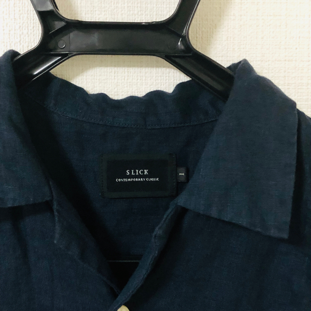 SLICK(スリック)のslick リネン半袖オープンカラーシャツ メンズのトップス(シャツ)の商品写真