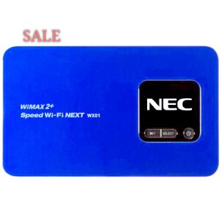 エーユー(au)の【SALE中】WiMAX 2+ モバイルルータ(PC周辺機器)