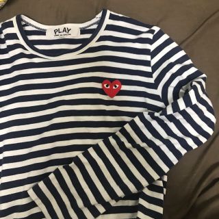 コムデギャルソン(COMME des GARCONS)のコムデギャルソン ボーダー Tシャツ(Tシャツ(長袖/七分))