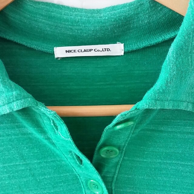 NICE CLAUP(ナイスクラップ)のカットソー シャツ　NICE CLAUP ナイスクラップ レディースのトップス(Tシャツ(半袖/袖なし))の商品写真