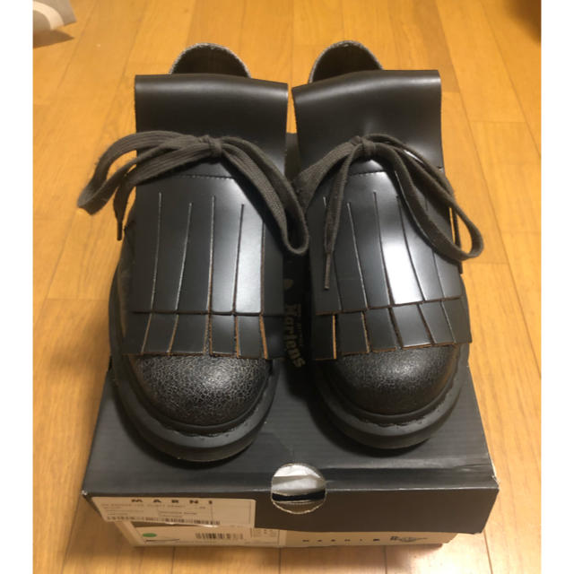 marni × dr martens フリンジ靴/シューズ