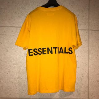 フィアオブゴッド(FEAR OF GOD)のFOG ESSENTIALS Tシャツ フィアオブゴッド  イエロー 人気のs(Tシャツ/カットソー(半袖/袖なし))