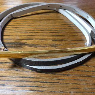 ドゥーズィエムクラス(DEUXIEME CLASSE)のB-LOW THE BELT PLATE BELT ドゥーズィエムクラス    (ベルト)