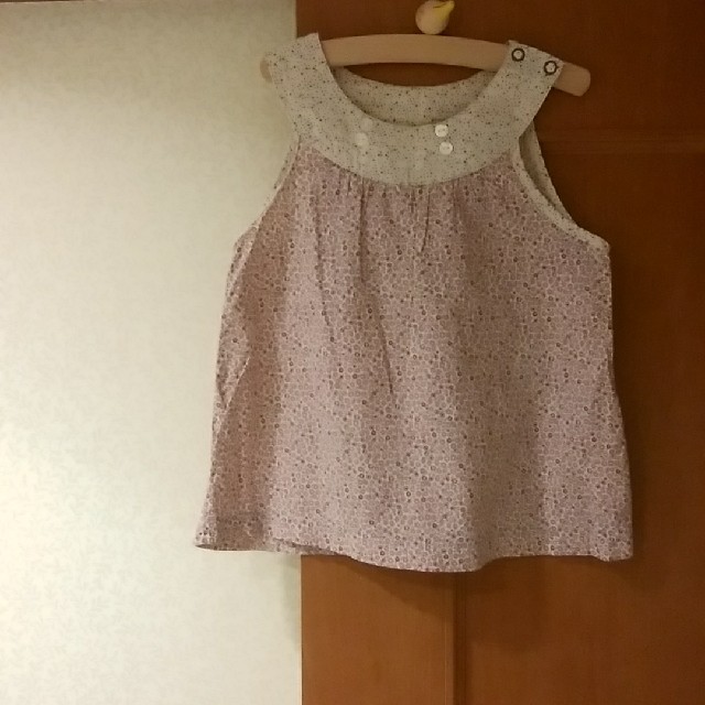 リオ横山♡110コットンカットソー キッズ/ベビー/マタニティのキッズ服女の子用(90cm~)(Tシャツ/カットソー)の商品写真