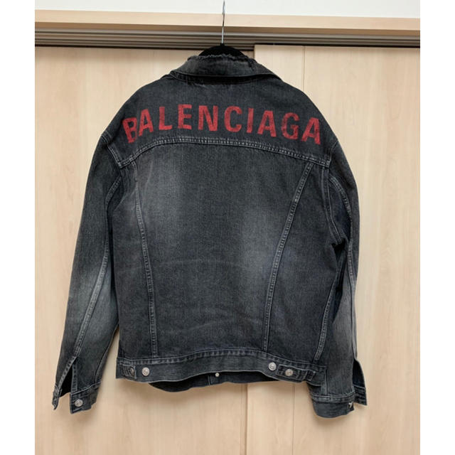 満点の Balenciaga バレンシアガサイズ46デニムジャケット - Gジャン⁄デニムジャケット
