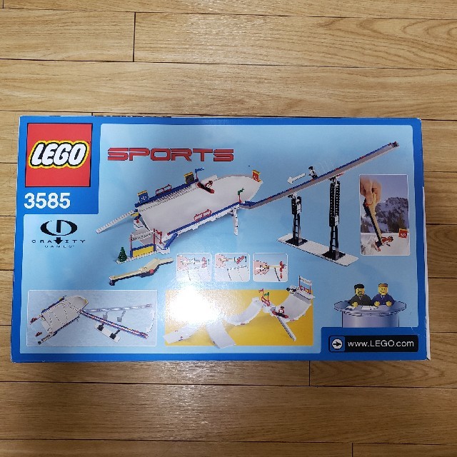 希少レゴ3585 スノーボード ハーフパイプ 新品未開封