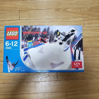 レゴ(Lego)の希少レゴ3585　スノーボード　ハーフパイプ　新品未開封(積み木/ブロック)