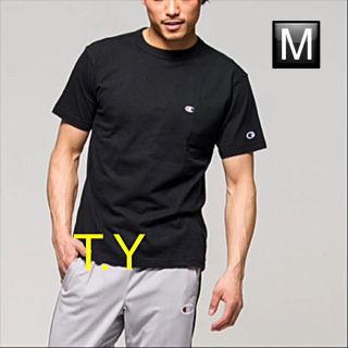 チャンピオン(Champion)のChampion Tシャツ 黒 Supreme EMODA Ungrid好きに(Tシャツ/カットソー(半袖/袖なし))