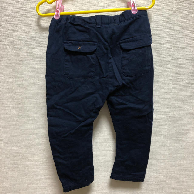 ZARA KIDS(ザラキッズ)の値下げ　Zara baby Boy紺パンツ 綿生地 キッズ/ベビー/マタニティのキッズ服男の子用(90cm~)(パンツ/スパッツ)の商品写真