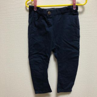 ザラキッズ(ZARA KIDS)の値下げ　Zara baby Boy紺パンツ 綿生地(パンツ/スパッツ)