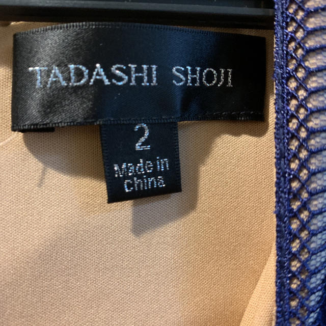 TADASHI SHOJI(タダシショウジ)のRK様専用 タダシショージ  新品 フリル レース サイズ2 レディースのワンピース(ひざ丈ワンピース)の商品写真