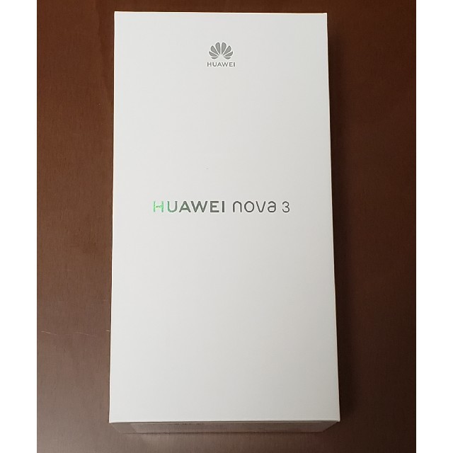 Huawei nova3 128gb 新品　未開封　ブラック　SIMフリー
