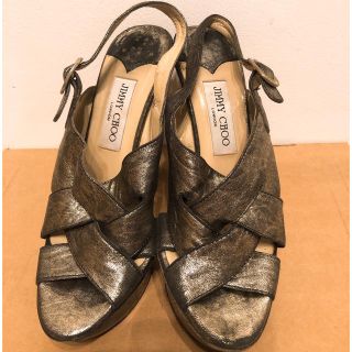 ジミーチュウ(JIMMY CHOO)のJIMMY CHOO ジミーチュウ 37.5(サンダル)