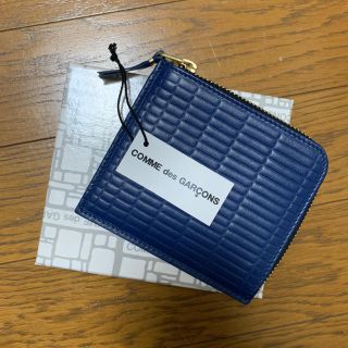 コム デ ギャルソン(COMME des GARCONS) ネイビー 折り財布(メンズ)の