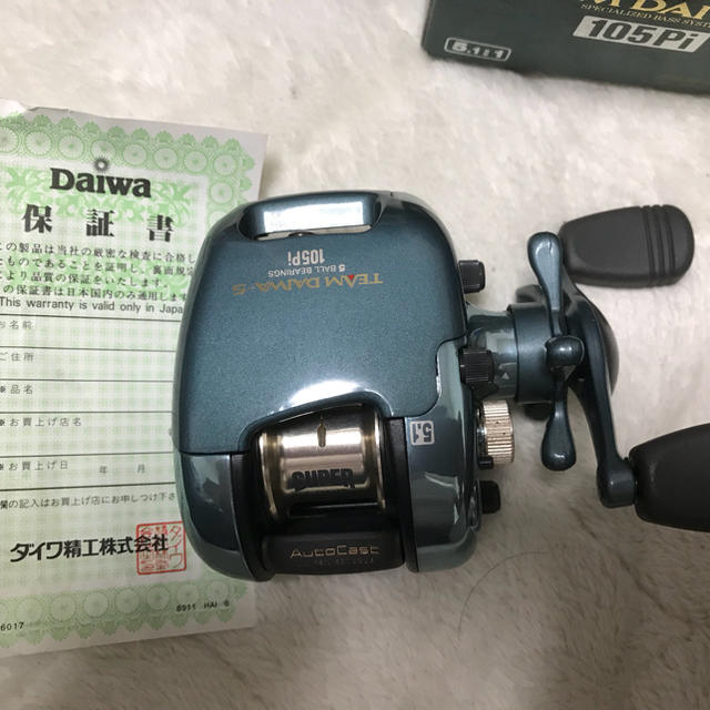 Daiwa チームダイワ ベイトリール 105piの通販 By Zenuri7326 S Shop ダイワならラクマ