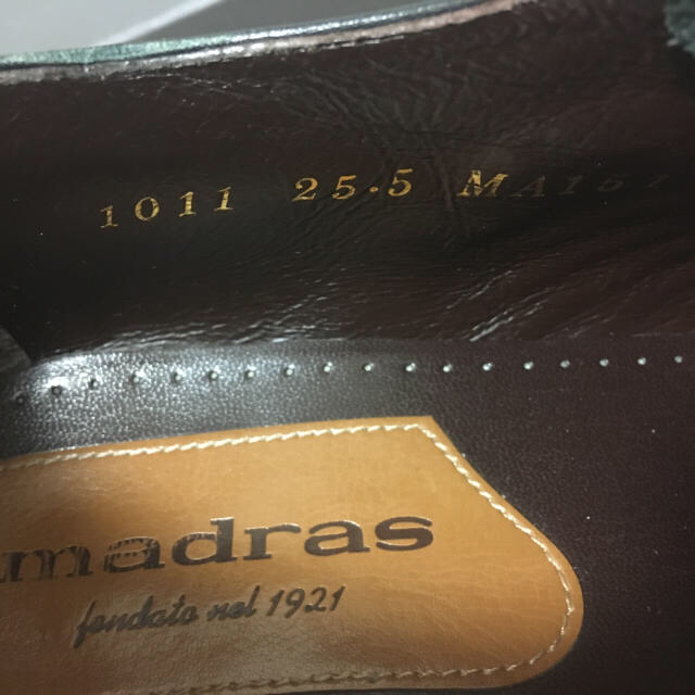 madras(マドラス)のぺぺ様専用★美品★ MADRAS(マドラス) イントレチャート ギリーシューズ メンズの靴/シューズ(ドレス/ビジネス)の商品写真