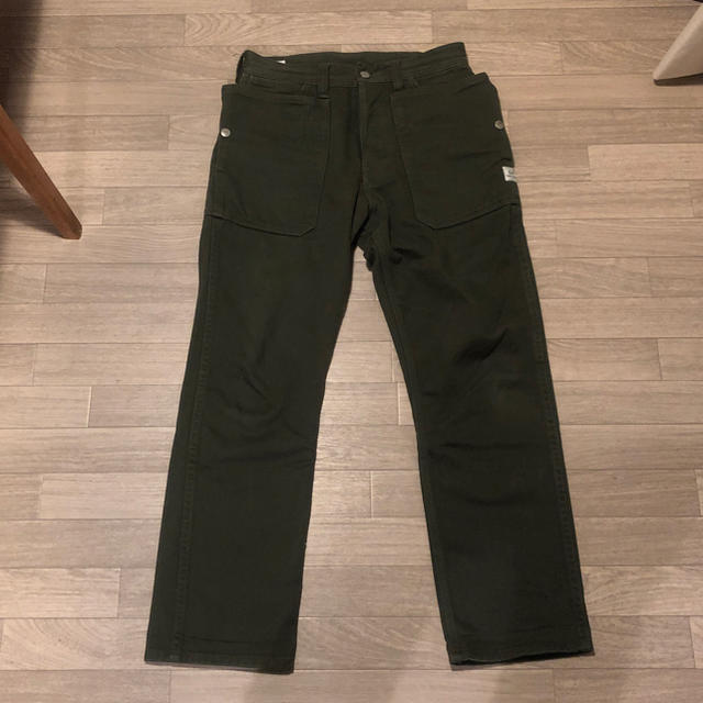 SASSAFRAS(ササフラス)のSASSAFRAS/FALLLEAFSPRAYERPANTS/OLIVE/XS メンズのパンツ(ワークパンツ/カーゴパンツ)の商品写真