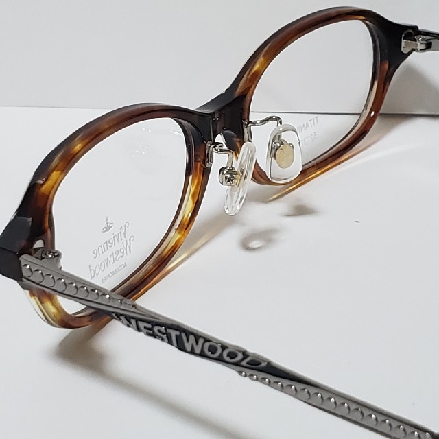 Vivienne Westwood(ヴィヴィアンウエストウッド)の未使用正規品♥ヴィヴィアンウエストウッド♥メガネフレーム♥VW7061♥送料無料 レディースのファッション小物(サングラス/メガネ)の商品写真