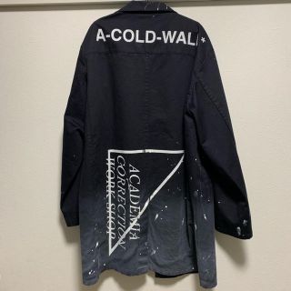 オフホワイト(OFF-WHITE)の最終値下げ A COLD WALL アコールドウォール コート 確実正規品(ステンカラーコート)