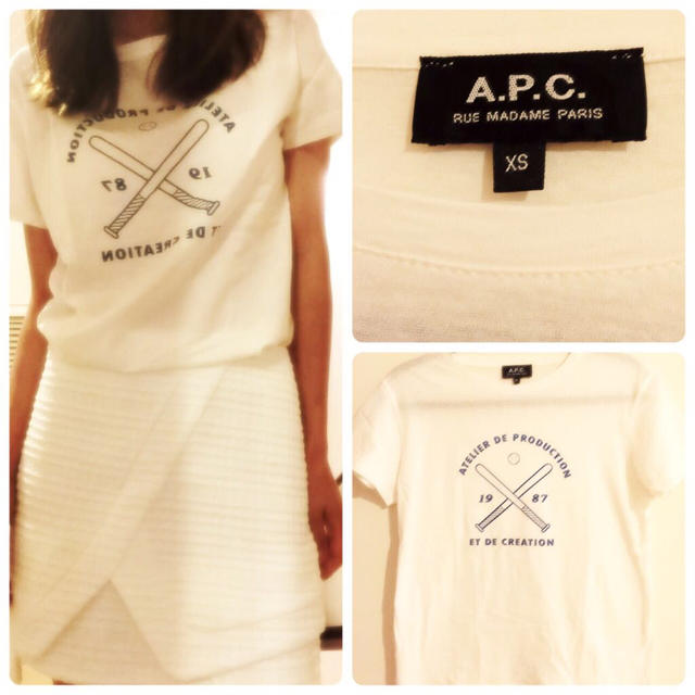 A.P.C(アーペーセー)のA.P.C.     Tシャツ レディースのトップス(Tシャツ(半袖/袖なし))の商品写真