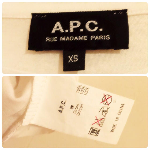 A.P.C(アーペーセー)のA.P.C.     Tシャツ レディースのトップス(Tシャツ(半袖/袖なし))の商品写真