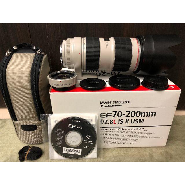 令和セール！ 保証有 1.4倍テレコン付 Canon EF 70-200