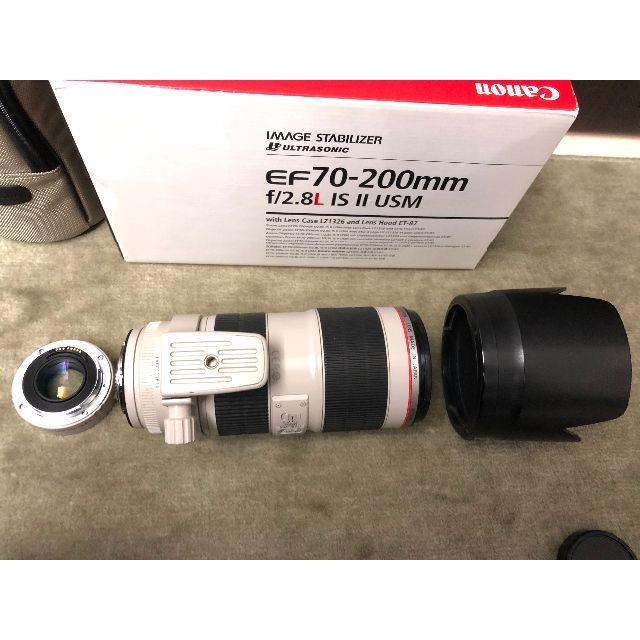 令和セール！ 保証有 1.4倍テレコン付 Canon EF 70-200 2