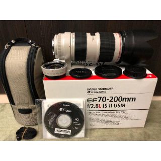 Canon キャノン　EF70-200mm f2.8 is ⅱ 2型テレコン付き