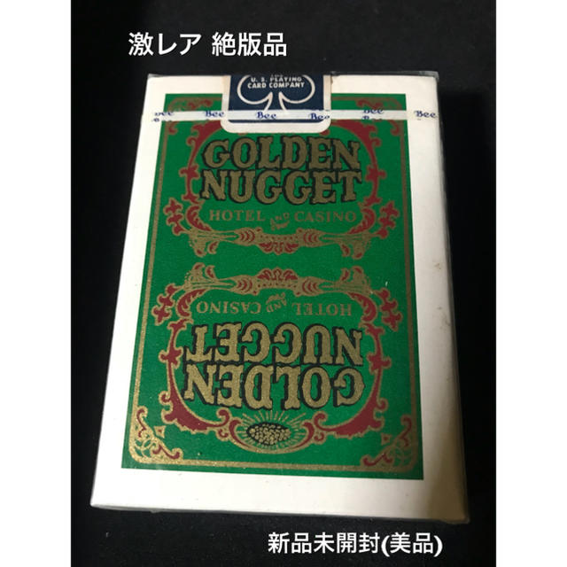 絶版品 希少  Golden Nugget (本物です) / マジック トランプ