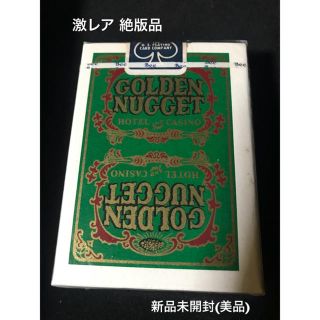 絶版品 希少  Golden Nugget (本物です) / マジック トランプ(トランプ/UNO)