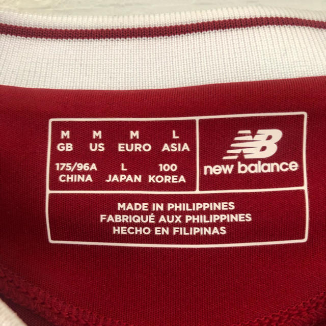 New Balance(ニューバランス)のリバプール ユニフォーム スポーツ/アウトドアのサッカー/フットサル(ウェア)の商品写真