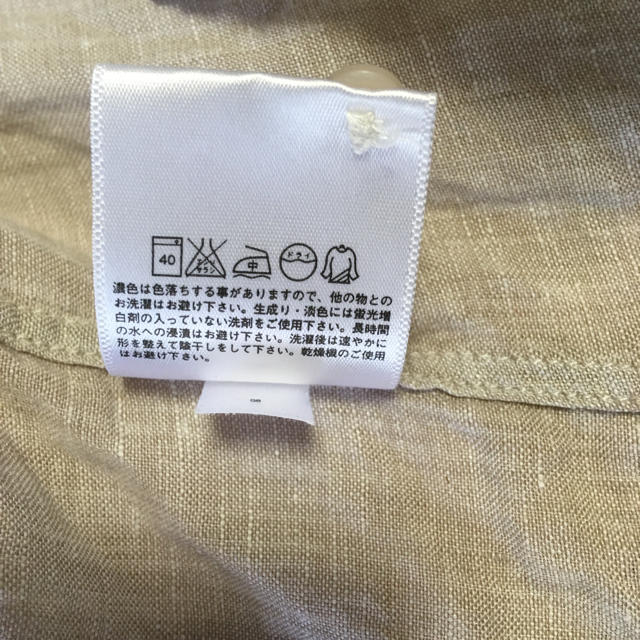 UNIQLO(ユニクロ)のユニクロ 麻100%長袖シャツ レディースのトップス(シャツ/ブラウス(長袖/七分))の商品写真