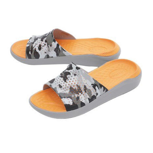 crocs(クロックス)のラスト1 クロックス 28cm ライトライド スライド サンダル メンズの靴/シューズ(サンダル)の商品写真