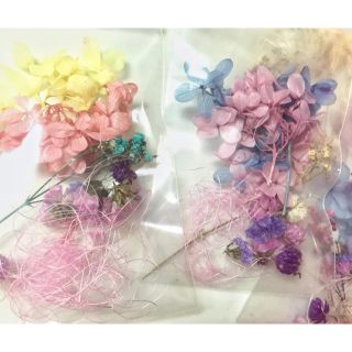 小瓶一本分の花材セット☆(プリザーブドフラワー)