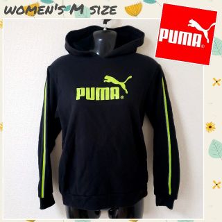 プーマ(PUMA)の♡PUMA♡プルオーバーパーカー デカロゴ サイドライン レディースMサイズ相当(パーカー)