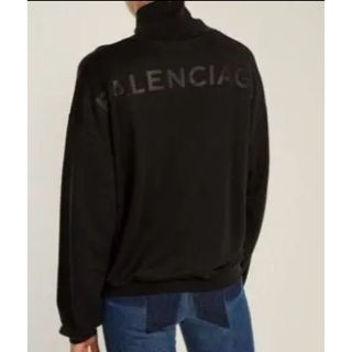 バレンシアガ(Balenciaga)のバレンシアガ＊トップス ハイネック ロゴ(トレーナー/スウェット)