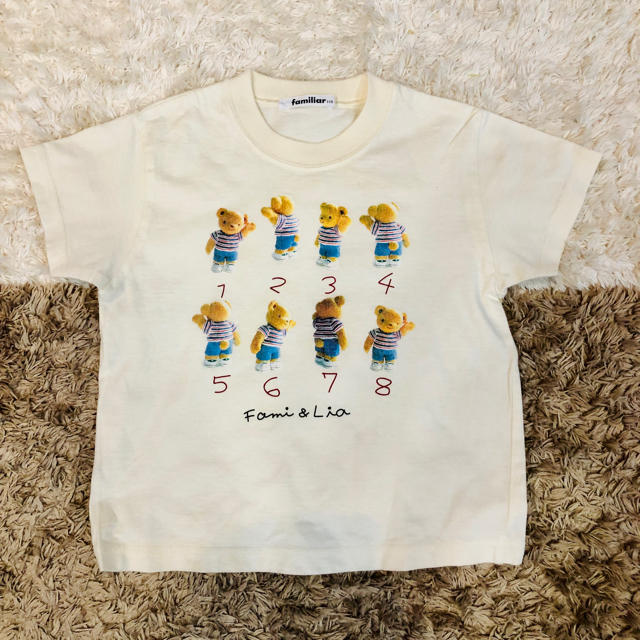 familiar(ファミリア)のファミリア Tシャツ 110 キッズ/ベビー/マタニティのキッズ服女の子用(90cm~)(Tシャツ/カットソー)の商品写真