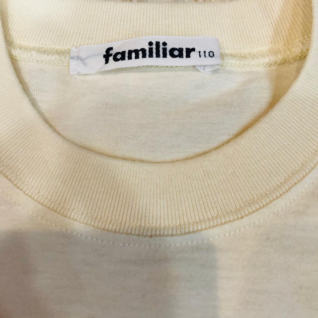 familiar(ファミリア)のファミリア Tシャツ 110 キッズ/ベビー/マタニティのキッズ服女の子用(90cm~)(Tシャツ/カットソー)の商品写真