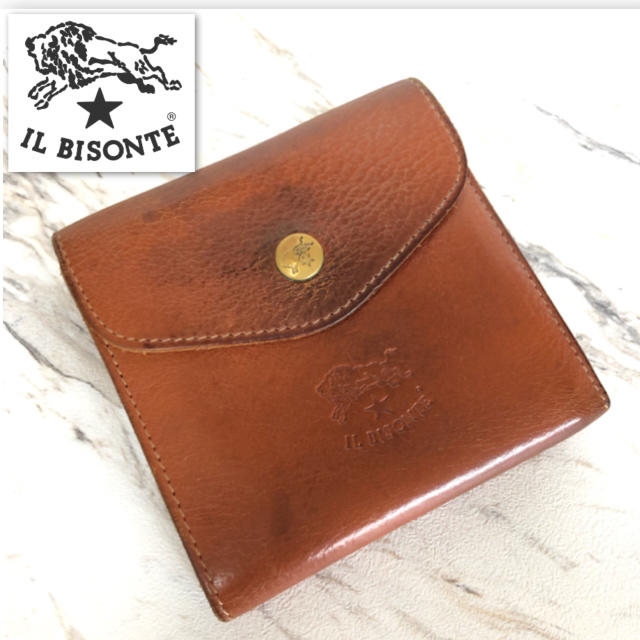 IL BISONTE(イルビゾンテ)のイルビゾンテ 二つ折り財布 メンズのファッション小物(折り財布)の商品写真