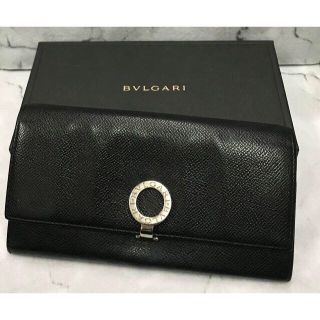 ブルガリ(BVLGARI)のBVLGARI　（ブルガリ）　 ロゴクリップ 　長財布　メンズ(長財布)