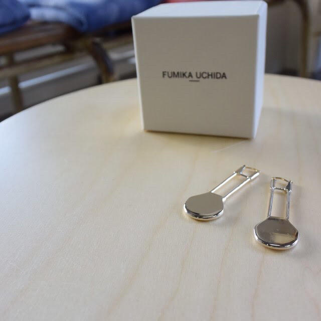 fumika_uchida silversafetypin earring - www.husnususlu.com