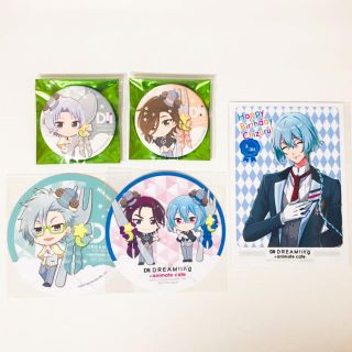 新品★ドリーミング★アニカフェ★缶バッジ★ブロマイド★コースター★5点セット(その他)