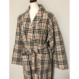 バーバリー(BURBERRY)の新品タグ付【BURBERRY 】バーバリー ガウン（女性用）Lサイズ(ルームウェア)