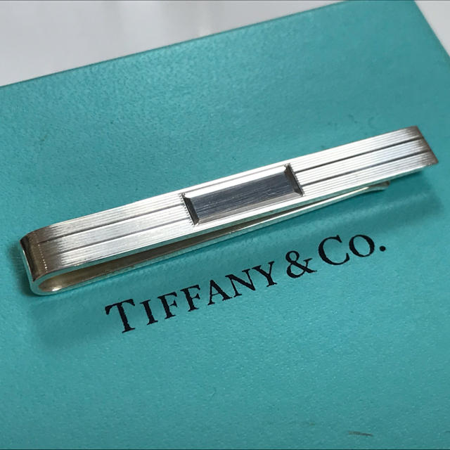 TIFFANY＆Co. ティファニー シグネチャー ネクタイピン タイピン タイバー シルバー925