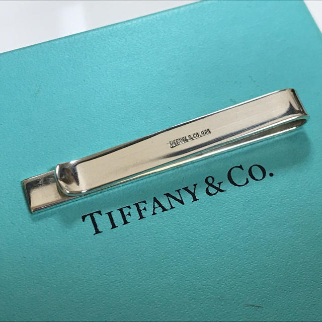 Tiffany & Co. - ティファニー 鏡面ストライプ ネクタイピン タイピン