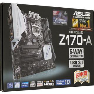 ASUS Z170-A マザボ IntelCORE i5 6600k CPU