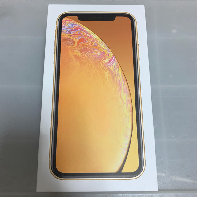 ほぼ新品！iPhone XR イエロー 64GB au版SIMフリー おまけ付き