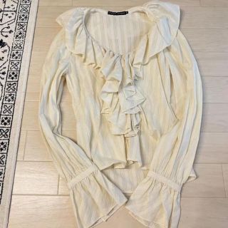 ラルフローレン(Ralph Lauren)のvintage ラルフローレン フリルブラウス(シャツ/ブラウス(長袖/七分))