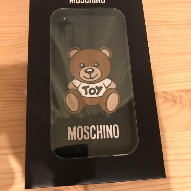 正規品 MOSCHINO モスキーノ iPhone X XS ケース 新品
